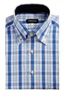 Рубашка мужская INVIDIAUOMO Fancy с коротким рукавом  Рубашка мужская INVIDIAUOMO Fancy с коротким рукавом